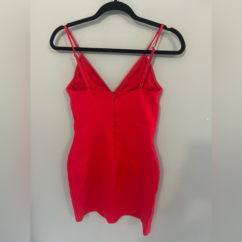 Lulus Cocktails and Confidence Red Crochet Bodycon Mini Dress - Picture 9 of 9